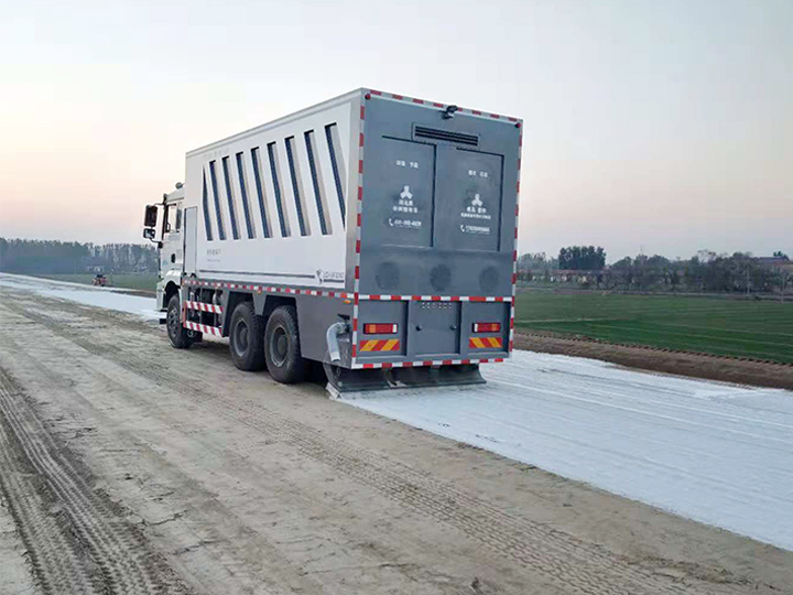 物料撒布施工需要注意的事項