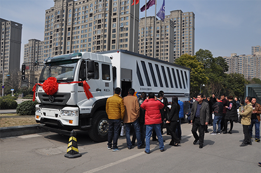 徐州起航【陸達】首場LD16F粉料撒布車產品推介會，完美收官！